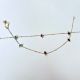 Handmade Brass Metal Jewellery Teardrop Anklet Pair